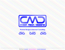 Tablet Screenshot of cybermediadesigns.com